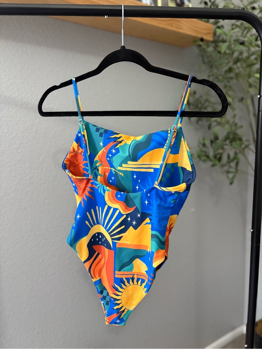 SKATIE Tropical Print One-Piece Swimsuit - Picture 2 of 6